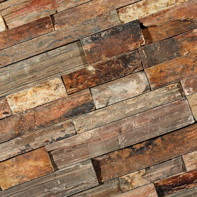 STONE PANELS RUSTY SLATE 60X15X1,5-2,5 CM-main-image