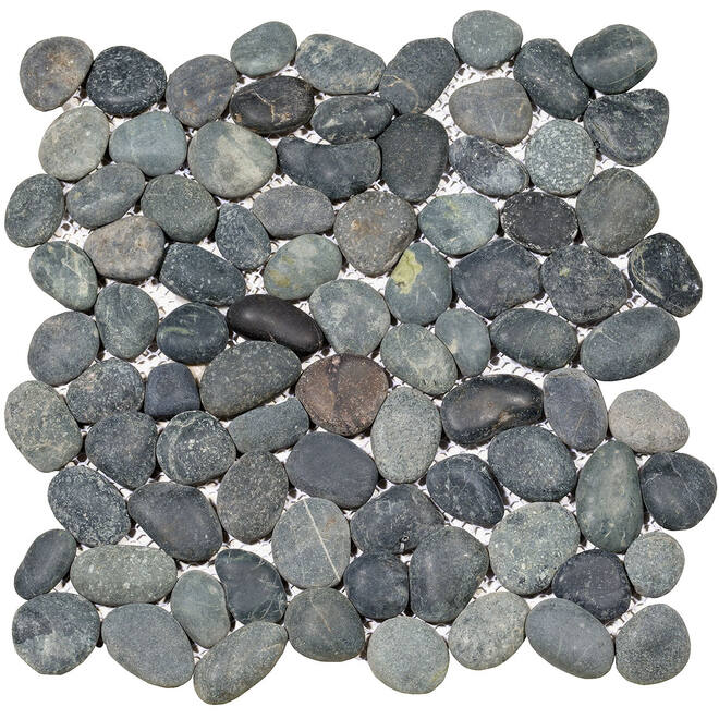 BEACH PEBBLES SMALL BLACK-main-image