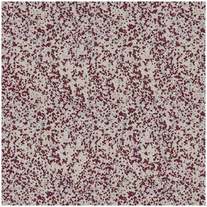 WM 100MM SQUARES 210 SPECKLED RED ON FIBER-main-image