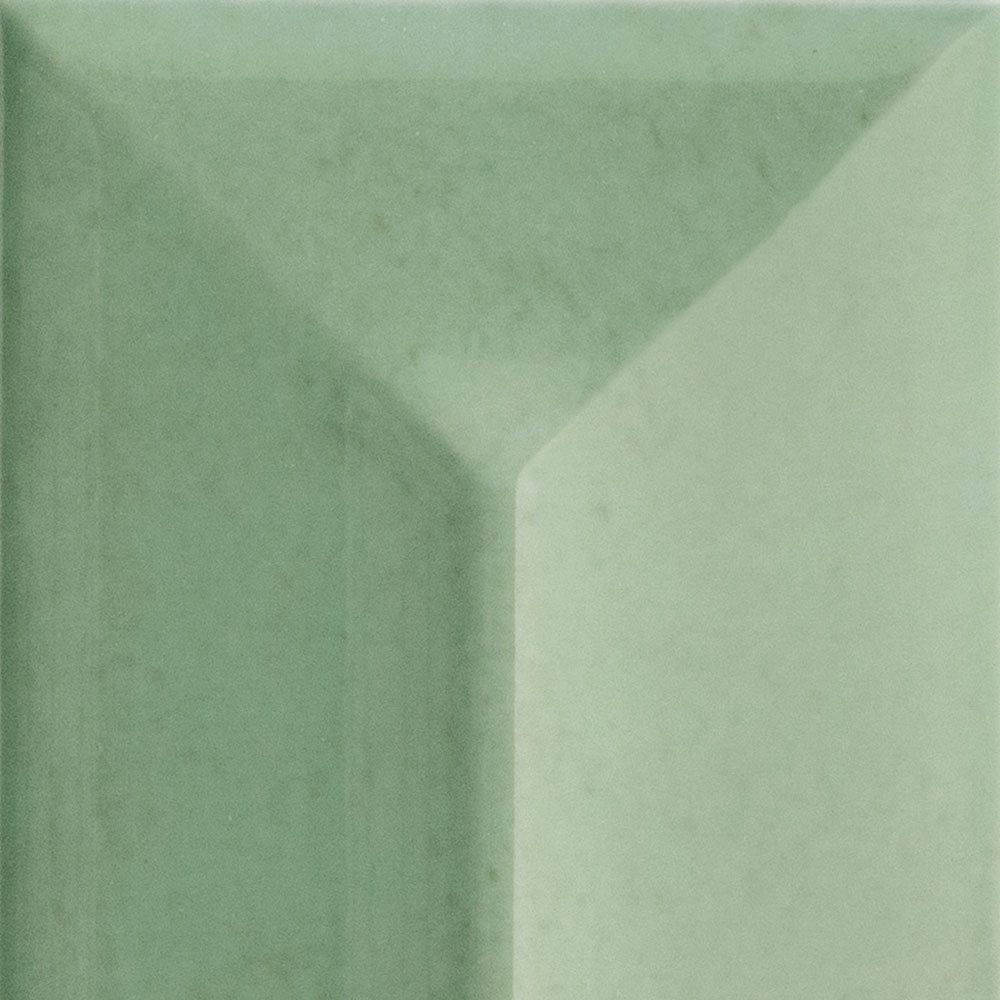 Pop Verde Acqua Ridge glossy 25.00x6.20cm-main-image