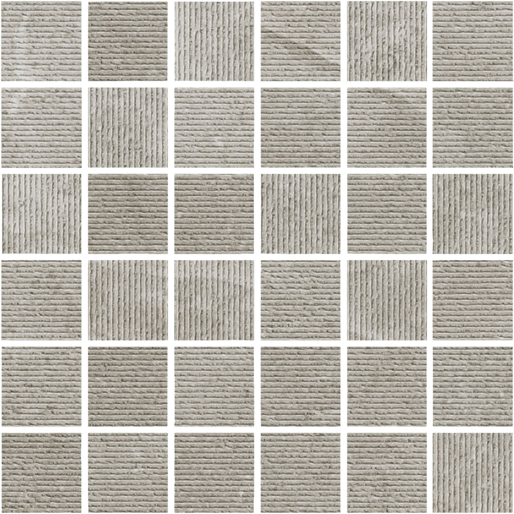 Leccese Fumo Mosaic Cesellata 30.00x30.00cm-main-image