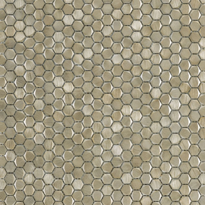 Gravity aluminium hexagon gold-main-image