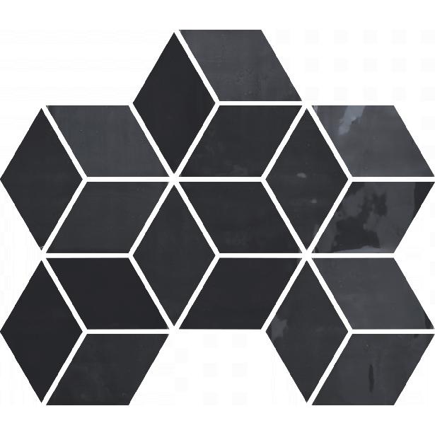 AZULEJOS NEW ZELLIGE DIAMOND/RHOMBUS CHARCOAL-main-image