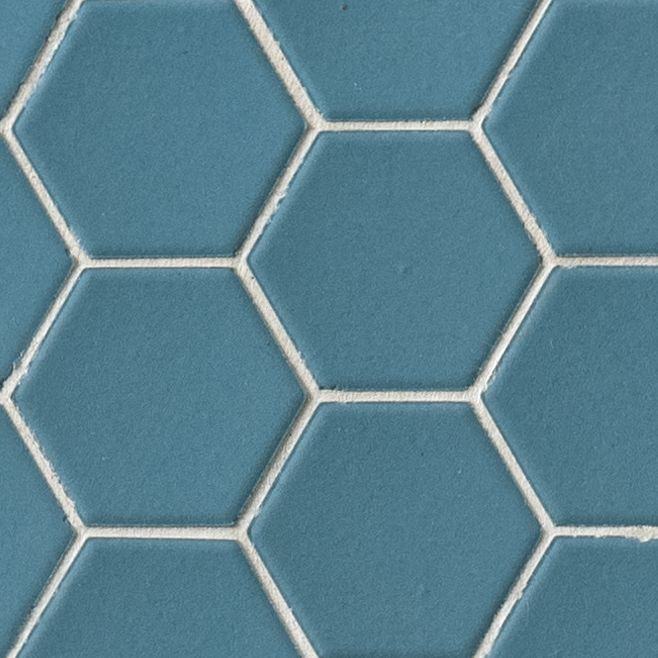 Hexa floor cadet blue matt-main-image