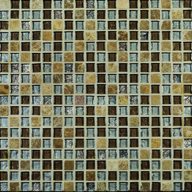 MODERN ART MOSAIC MONDRIAAN 1,5X1,5 CM-main-image